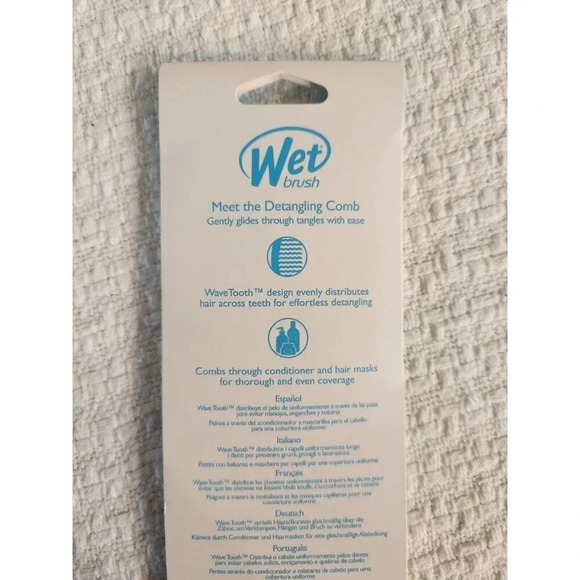 NEW Wet Brush Professional Detangling Comb - Black - Original Packaging - Picture 3 of 3